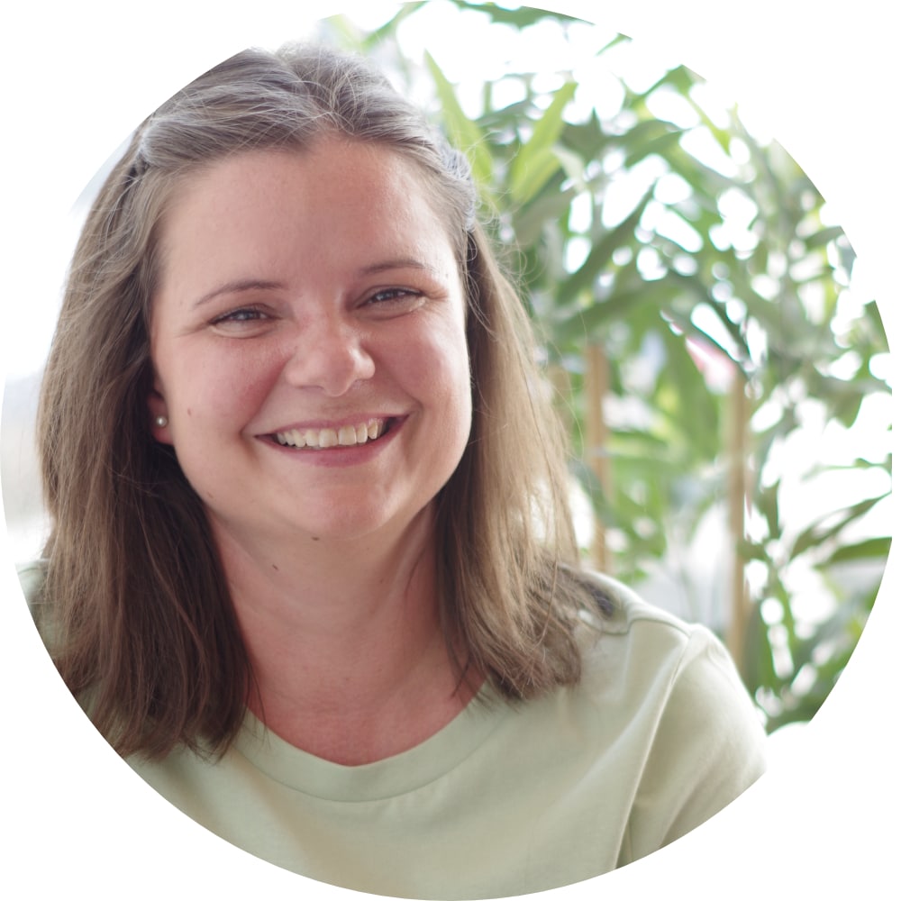 Portrait von Ergotherapeutin Elena Müller-Wolf – Teammitglied der Ergotherapiepraxis SENSUS